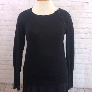 NWT J. Crew Factory Black Sweater Size Large